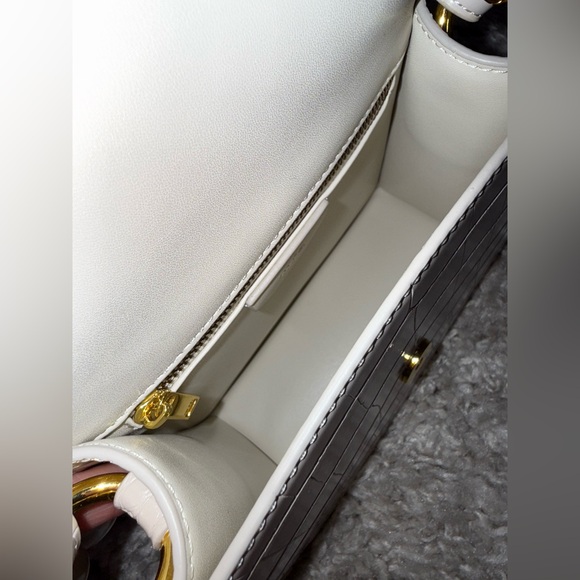 JW PEI FAE TOP HANDLE CROSSBODY - IVORY CROC - Picture 16 of 16